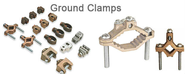 Grounding Clamps | Copper Ground Clamps | Brass Grounding Clamps ...